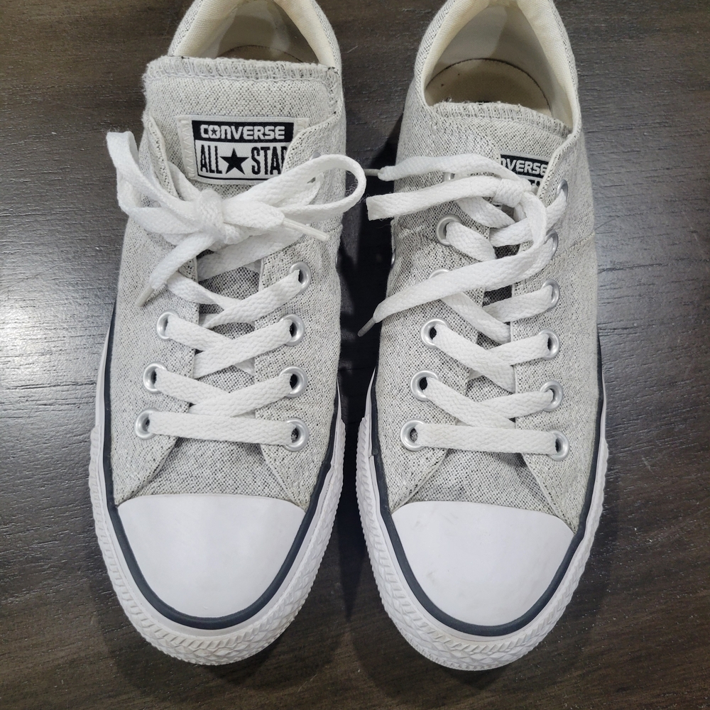 Converse All Star Light Gray Canvas Shoes